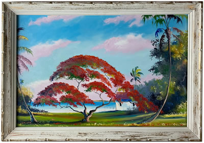 Tracy Newton : Gen Florida Highwaymen Painting