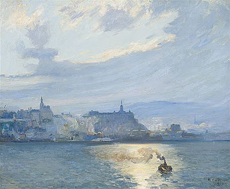 Maurice Galbraith Cullen : The Ferry, Quebec