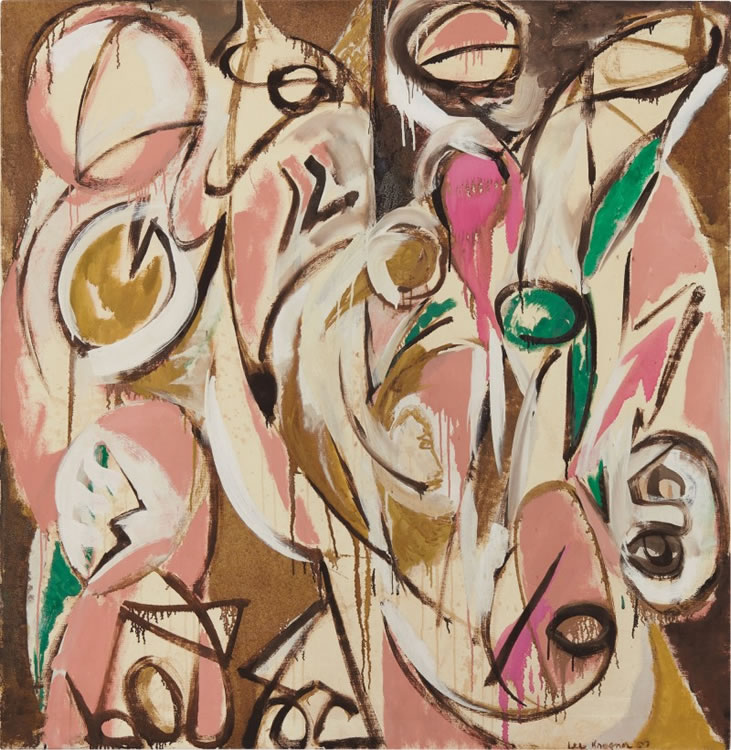 Lee Krasner : From Auction Records