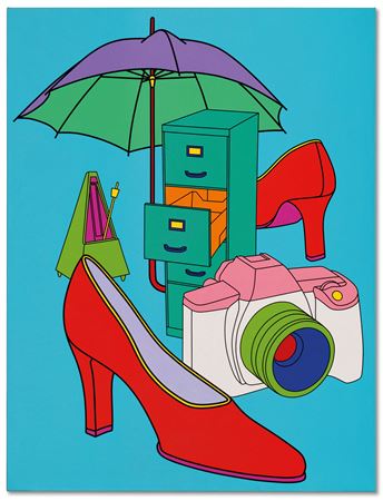 Michael Craig-Martin : With Red Shoes