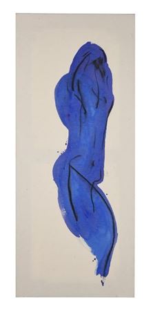 Bruce Tippett : Untitled (Blue Nude)