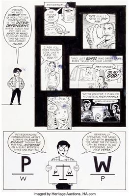 Scott McCloud : Understanding Comics Page 63 Original Art (Tundra, 1993)