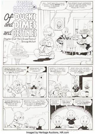 Dan Rizzie : Kalle Anka & C:o [Donald Duck & Company] #1995-24 Planche de Titre 1 Uncle Scrooge (Egmont, 1995)