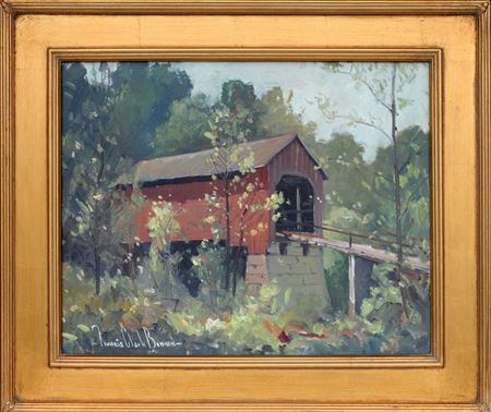 Francis Clark Brown : Covered Bridge