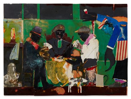 Romare Howard Bearden : The Cardplayers