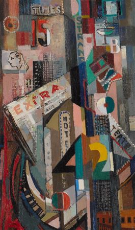 Theodore Roszak : Study for 'Forty-Second Street'