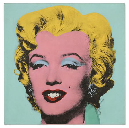 Andy Warhol : Shot Sage Blue Marilyn (Estimate on request)