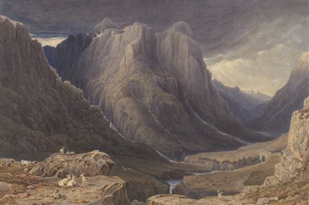 George Fennel Robson : The pass of Glencoe, Scotland