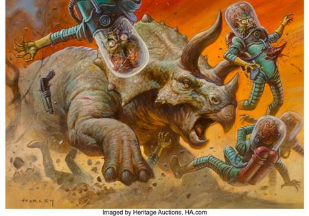 Alex Horley : Juggernaut, Topps Mars Attacks: Occupation trading card illustration, 2015