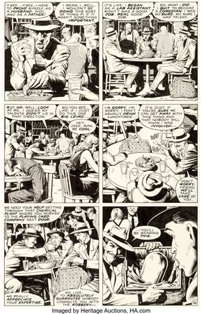 Brian Bolland : Brian Bolland Batman: The Killing Joke Story Page #11 Original Art (DC, 1989)