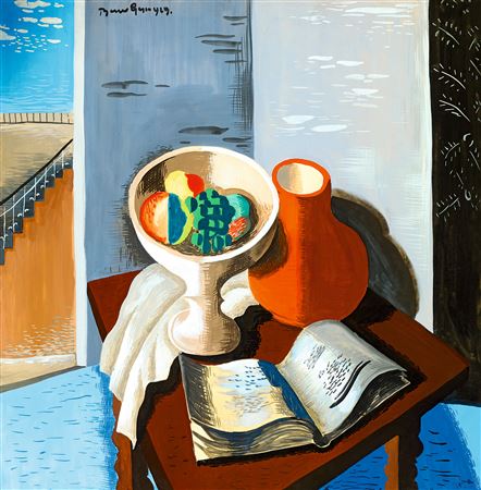 Geza Bene : Still-Life with Perspectives, 1929