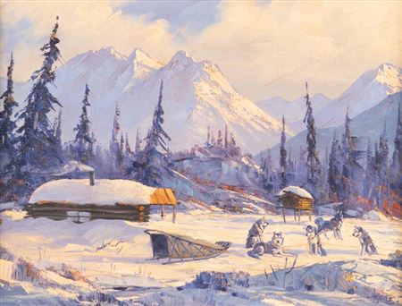 Ellen Henne Goodale : At the Cabin