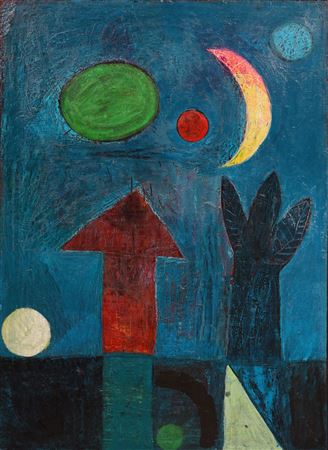 Andreas Kuchler : Landschaft + Mond