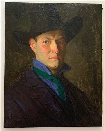 Gerrit Beneker : 'Self Portrait, c. 1915'