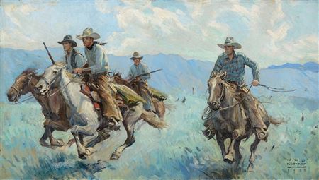 William Henry Dethlef Koerner : The Rustlers (1928)