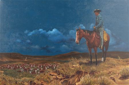 Byron Wolfe : 'The Night Herder, 1964'