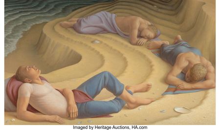 George Tooker : Sleepers I