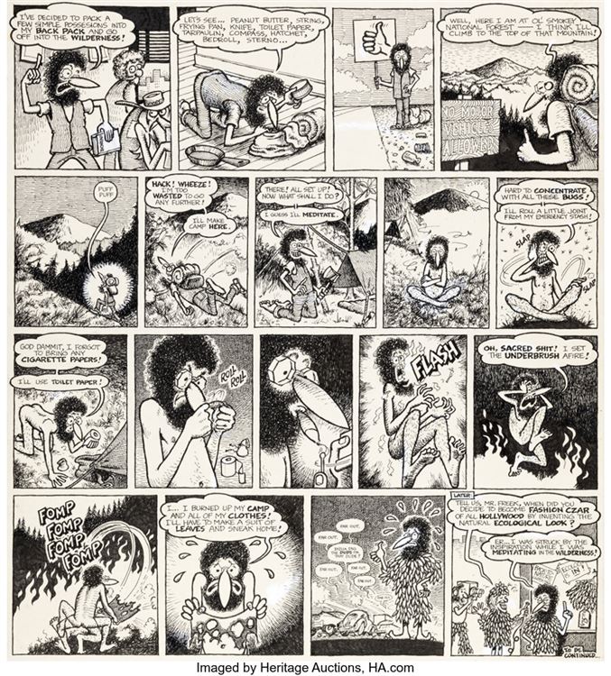 Gilbert Shelton : From Auction Records