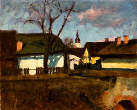 Jozsef Koszta : Afternoon Sunshine, between 1915-1920