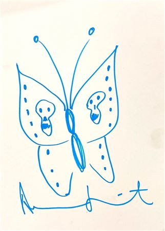 sample from PRIVATE COLLECTION (UNITED KINGDOM) : DRAWINGS AND DEDICATIONS: HIRST, KOONS, BURTON