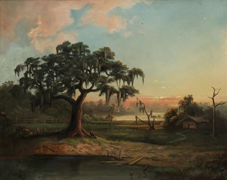 Harold Rudolph : 'Bayou Landscape'