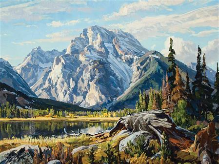 Conrad Schwiering : Mount Moran