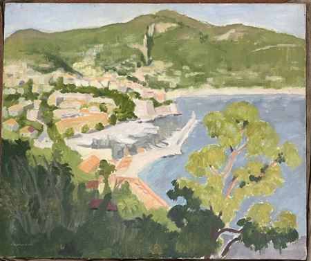 Jean-Francois Demarne : Overlooking Villefranche