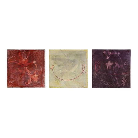 Jette-L Ranning : 'Tro, Hopp, Tröst' Triptych