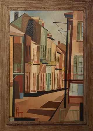 Robert Helmer : 'French Quarter Street Scene'