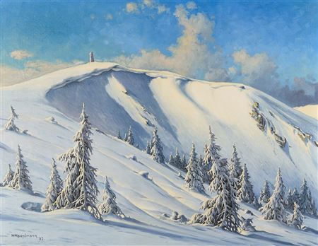 Karl Hauptmann : Seebuck am Feldberg