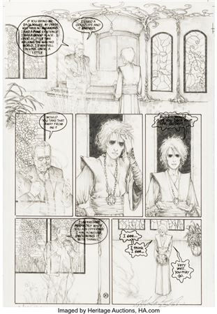 Michael Zulli : Michael Zulli Sandman #70 Story Page 20 Original Art (DC/Vertigo, 1995)