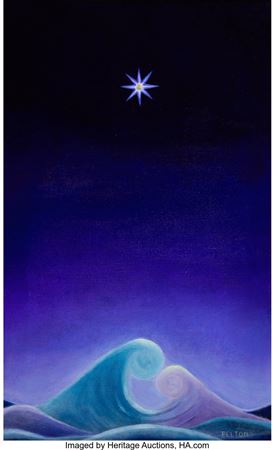 Agnes Lawrence Pelton : Purple Star Icon