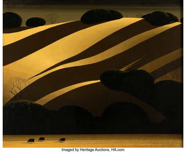 Eyvind Earle : From Auction Records