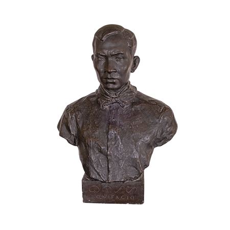 Guillermo Estrella Tolentino : Bust of Andres Bonifacio