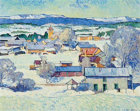 Robert Daughters : Winter Village