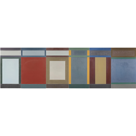 David Novros (NY/CA, b. 1941), Untitled - Sold for $48,000