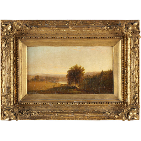 Worthington Whittredge (1820-1910), New England Landscape - Sold for $20,000