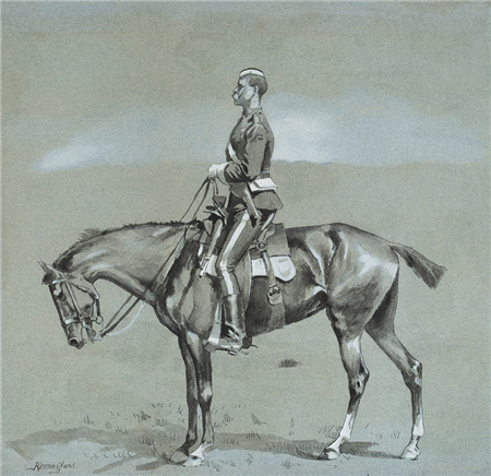 art for sale: Frederic Sackrider Remington