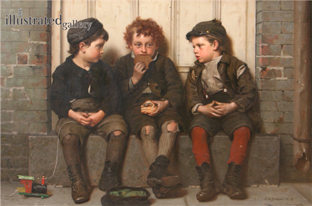 art for sale: John George Brown