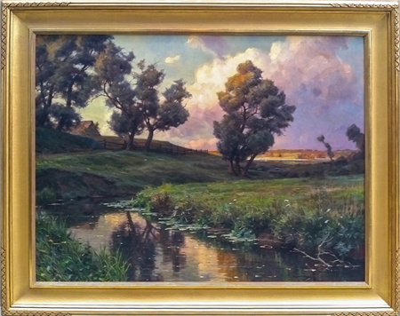 art for sale: Louis Aston Knight