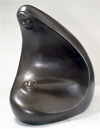 Reverie by Allan Houser bronze sculpture life time casting