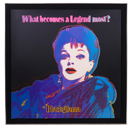 Blackglama by Andy Warhol, American (1928-1987). Screenprint in Colors on Lenox Museum Board. Published in 1985 for the 'Ads Series'. Published by Ronald Feldman Fine Arts, Inc., New York Printed by Rupert Jasen Smith, New York. Sheet is 38