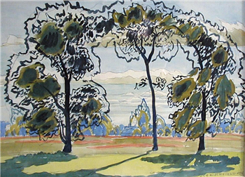 art for sale: Charles Burchfield