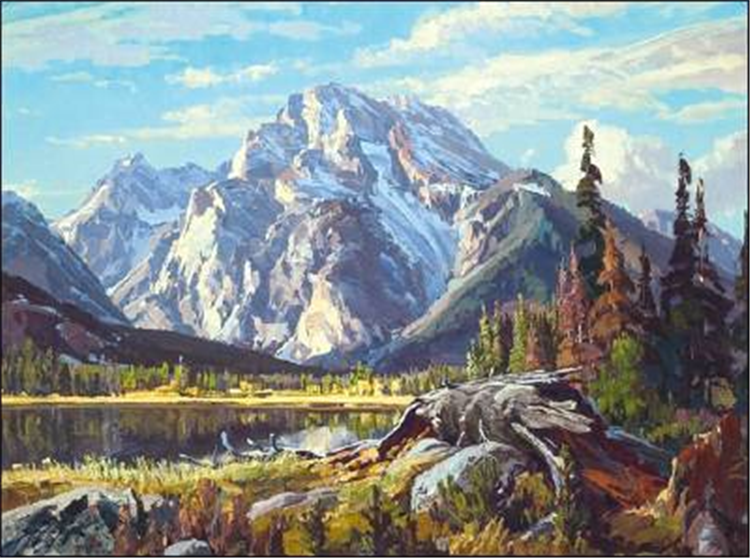 Conrad Schwiering : Mt. Moran