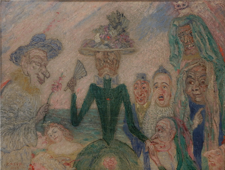 James Ensor, Oil On Canvas - “La Mort Coquette”
Sold $281,250