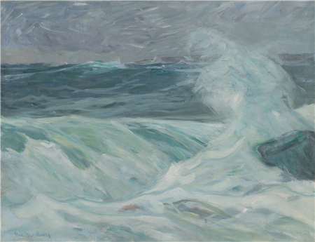 Charles H. Woodbury (1864-1940), Crashing Wave