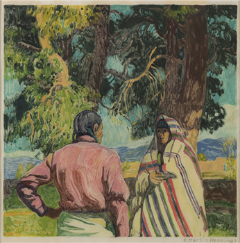 art for sale: Ernest Martin Hennings