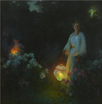 art for sale: Charles Courtney Curran