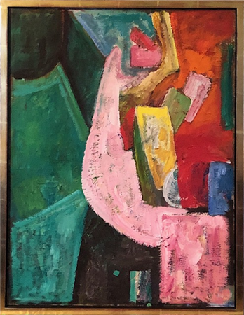 William Freed, c.1940s oil on canvas 20 x 18 inches.