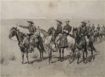 art for sale: Frederic Sackrider Remington